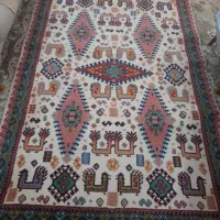 گلیم فرش ۴ متری کاملا سالم و پرز دار