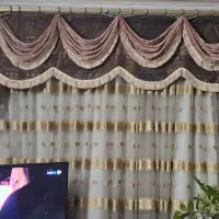 پرده ترک لاکچری با دستک و یالان خاص