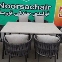 میز و صندلی ناهارخوری با پارچه قابل شستشو kenzi2a|میز و صندلی غذاخوری|تهران, یافتآباد|دیوار