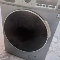 ماشین لباسشویی پاکشوما ۹ کیلویی در حد نو نو