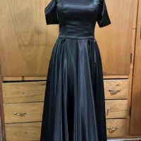 لباس مجلسی (مزون دوز) باکس دوزی شده و پشت بندی