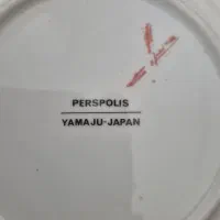 تعدادی ظروف چینی گل قرمز و ... بشقاب خوش قیمت