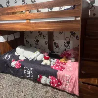 تخت دو طبقه تمیز و سالم(فروش فوری)