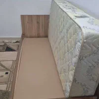 تخت خواب تک نفره با تشک