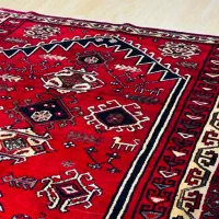 فرش پرده ای لری بافت تمام رنگ گیاهی|فرش|تهران, سلسبیل شمالی|دیوار