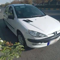 پژو ۲۰۶ سفید مدل ۱۴۰۱ فردیس فلکه ۲