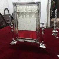 آئینه و شمعدان طرح استیل|آینه|اردبیل, |دیوار