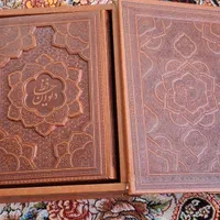 کتاب دیوان حافظ طرح برجسته با سررسید و جعبه