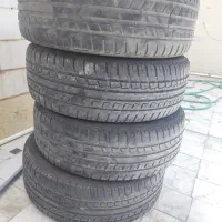 لاستیک پهن سمند یا پژو کویر کارکرده R15