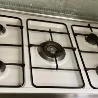 اجاق گاز ۵ شعله آلیش فر دار|اجاق گاز و لوازم برقی پخت‌وپز|تهران, اباذر|دیوار