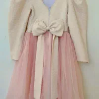 پیراهن دخترانه مزون دوز