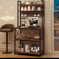 کافی بار  میز بار  دکور  شلف اشپزخانه چوبی