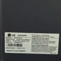 تلویزیون ۴۲LG اینچ LEDکره ای اصل بدون هیچ ایراد|تلویزیون و پروژکتور|زیباشهر, |دیوار