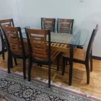 میز نهار خوری ۶ نفره|میز و صندلی غذاخوری|شیراز, شهرک آرین|دیوار