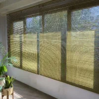 پرده کرکره ای طرح چوب|پرده، رانر، رومیزی|رشت, پارک شهر|دیوار