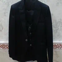 کت شلوار مشکی مردانه (پسرانه) سایز ۳۸  *تخفیف*