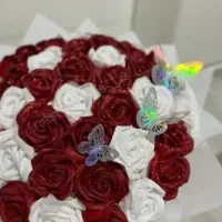 گل های روبانی شیک زیباا با تخفیف ویژه٪