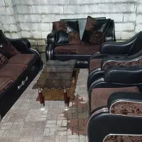 مبل ۷ نفره سالم|مبلمان خانگی و میز عسلی|رشت, معلولین|دیوار