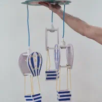 لوستر اتاق کودک|لوستر و چراغ آویز|فردیس, فرامرزیه|دیوار