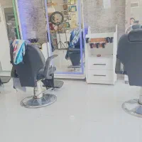 صندلی پدالی آرایشگاه|آرایشگاه و سالن‌های زیبایی|زرقان, |دیوار