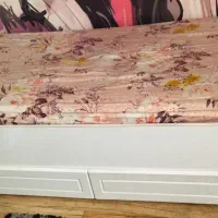 تخت یکنفربادوکشو همراه تشک