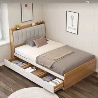 تخت دو نفره اسپرت تخت خواب دونفره درنا باکفی تخت|تخت و سرویس خواب|مشهد, سیس‌آباد|دیوار