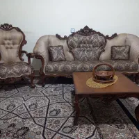 مبل سلطنتی ۷ نفره چوب راش