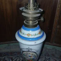 چراغ روشنایی انتیک عتیقه|کلکسیون اشیاء عتیقه|یزد, |دیوار