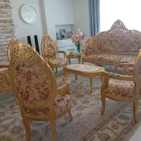 مبلمان سلطنتی سالم ویک فرش کوچیک