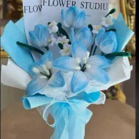 دسته گل ماندگار مناسب انواع مراسم ها و تولد|گل مصنوعی|خرم‌آباد, |دیوار