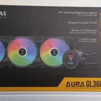 Aura GL360 خنک کننده RGB گیمدیاس|قطعات و لوازم جانبی رایانه|پرند, فاز ۶|دیوار