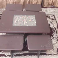 مبل هفت نفره و میز عسلی|مبلمان خانگی و میز عسلی|خرم‌آباد, |دیوار