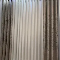 پرده حریر ساده با قیمت فوق العاده|پرده، رانر، رومیزی|چالوس, |دیوار