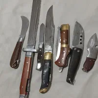 چاقو های سفارشی نیم غلاف و چاقوی ندرلو