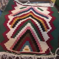 گلیم دست بافت شیک