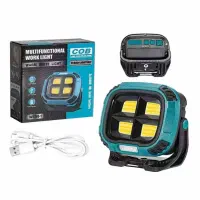 پرژکتور چراغ سیار چراغ قوه مهتابی شارژی ۸۹۴ پلیسی