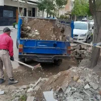 حمل خاک نخاله و مصالح ساختمانی در تمامی نقاط مشهد