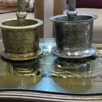 هونگ غرق درقلم دستی برنجی اصل وقدیمی|کلکسیون اشیاء عتیقه|شیراز, گلشن|دیوار