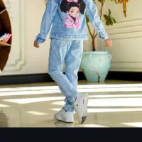 ۴ تیکه جین بقیمت تولید سایز ۱ تا ۱۴ سال|کفش و لباس بچه|رباط‌کریم, رباط‌کریم|دیوار