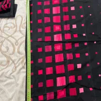 روتختی مشکی صورتی ۶ تکه|سرویس روتختی|اصفهان, باغ گلها|دیوار