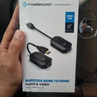 دستگاه دانگل انتقال تصویر بی سیم Hdmi پاورلوژی