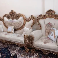 مبل سلطنتی|مبلمان خانگی و میز عسلی|پرند, فاز ۶|دیوار