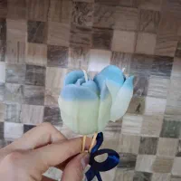 دست گل شمع. گل لاله|صنایع دستی و سایر لوازم تزئینی|کیاکلا, |دیوار