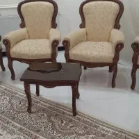 مبل سطلنتی چوب راش|مبلمان خانگی و میز عسلی|مشهد, حجت|دیوار