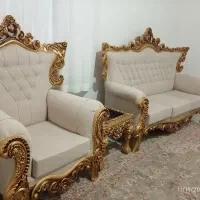 مبل سلطنتی هفت نفره|مبلمان خانگی و میز عسلی|بیرجند, |دیوار