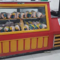 یخچال چهاردرب خوابیده و فریزر سفید ۱۳۰ کیلویی