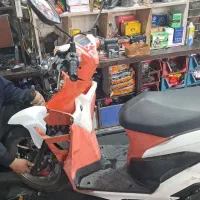 تعمیر سیار انواع موتور ودوچرخه بالوازم یدکی