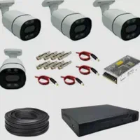 دوربین مداربسته پکیج 4 عددی فول اچ دی بدنه ضد اب