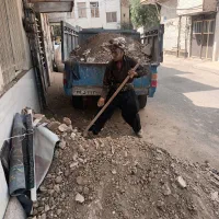 حمل‌ نخاله‌ با نیسان کمپرسی اتاق بزرگ‌(شبانه‌روزی)