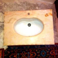 روشویی سنگی در حد نو